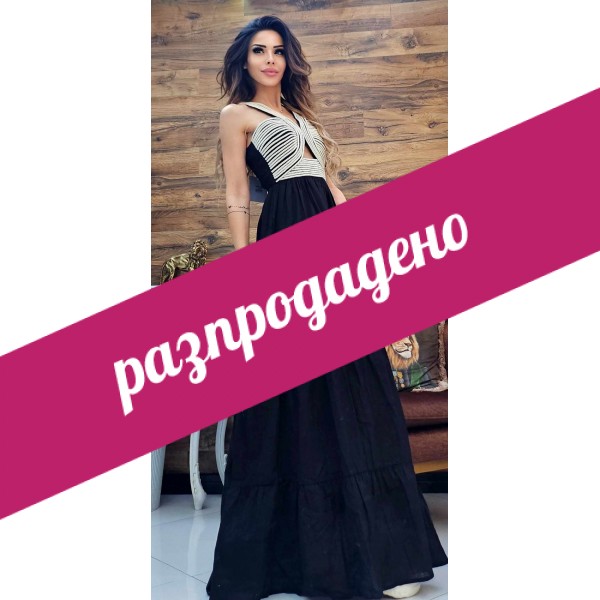 рокля черна ZARY