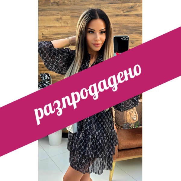 рокля  gabi черна